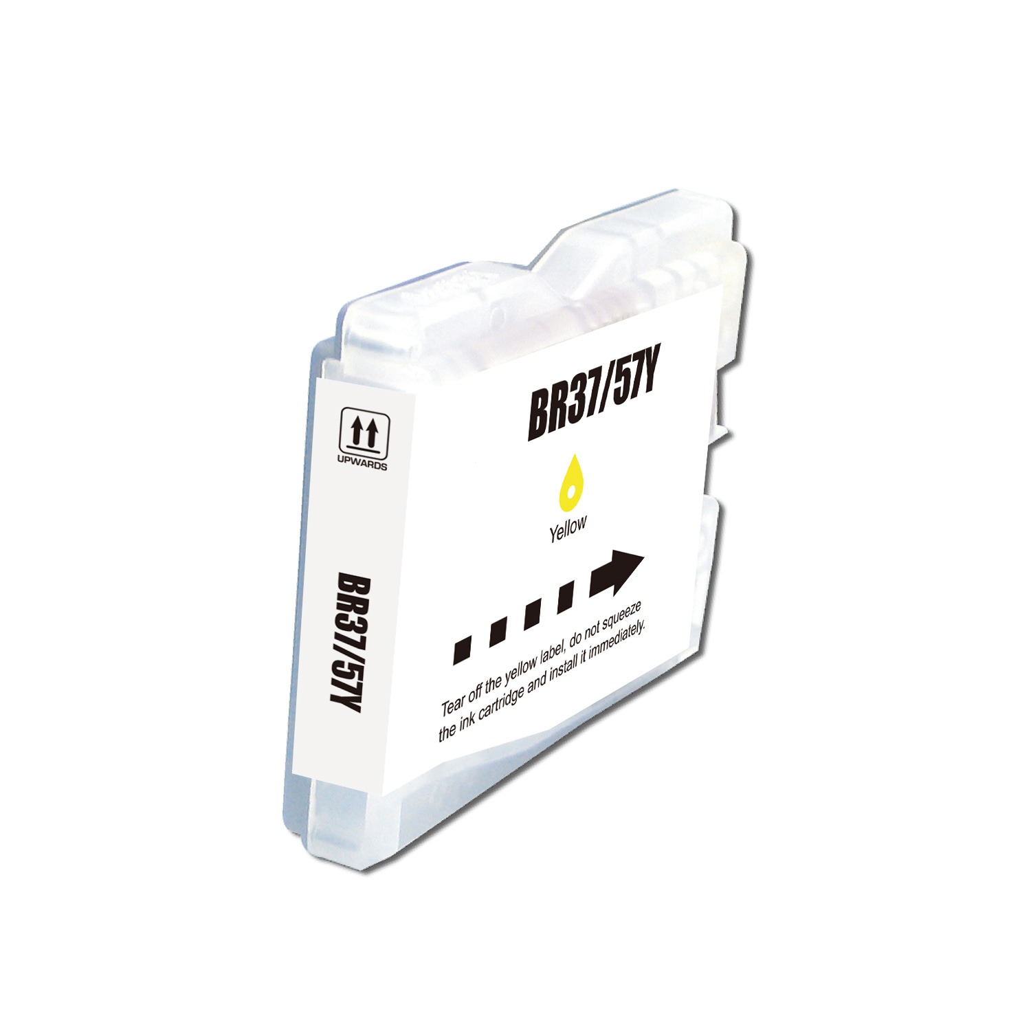 Compatible Brother LC37/57 Yellow Inkjet