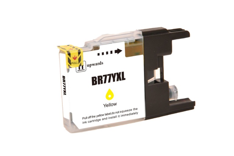 Compatible Brother LC77XL Yellow Inkjet