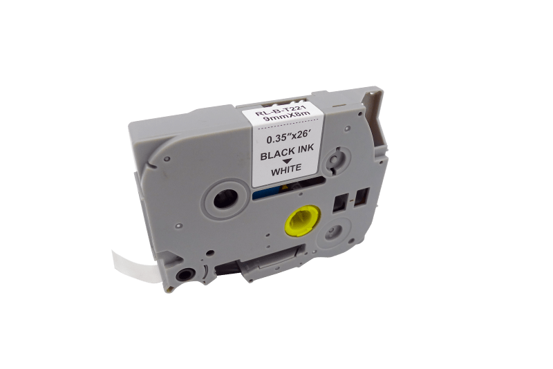 Compatible Brother TZE 221 Label Tape - BK on WH - 9mm x 8m