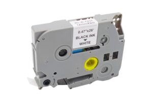 Compatible Brother TZE 231 Label Tape - BK on WH - 12mm x 8m