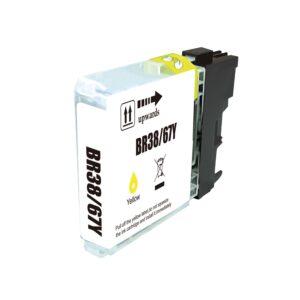 Compatible Brother LC38/67 Yellow Inkjet
