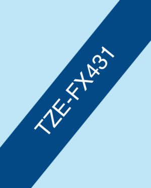 Tape Black on Red TZEFX431
