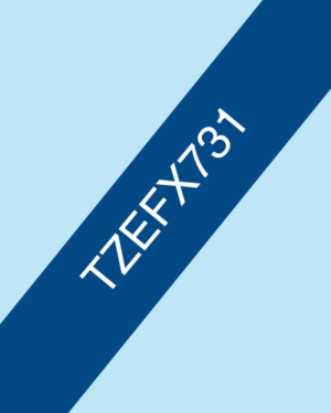 Tape Black on Green TZEFX731