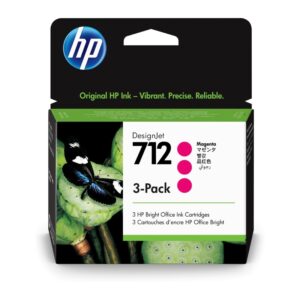 HP #712 29ml Mag 3pk 3ED78A