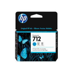 HP #712 29ml Cyan Cart 3ED67A