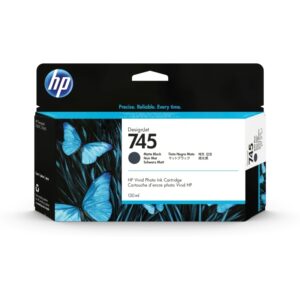 HP#745 130ml MatBlk Ink F9J99A