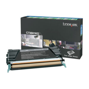 Lexm C736 Black HY Toner